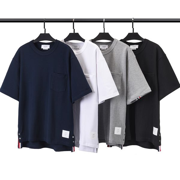 tb men's t-shirts summer new casual cotton loose doll sleeve striped round neck women's classic split jacket #s-xxxl, White;black
tb men's t-shirts summer new casual cotton loose doll sleeve striped round neck women's classic split jacket #s-xxxl, White;black