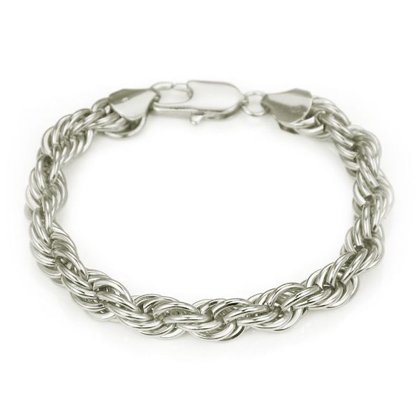 tennis bracelet for women men plated rope chain stainless steel fashion twisted rope chains gift designer jewelry with box, Black
tennis bracelet for women men plated rope chain stainless steel fashion twisted rope chains gift designer jewelry with box, Black