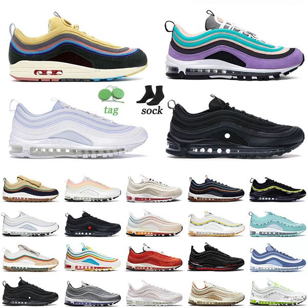 2022 new arrival 97s running shoes size 36-45 undefeated have a nice day pull tab obsidian white silver purple bullet indigo storm womens sn, Black
2022 new arrival 97s running shoes size 36-45 undefeated have a nice day pull tab obsidian white silver purple bullet indigo storm womens sn, Black