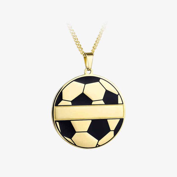 pendant necklaces enfashion personalized engraved customized name gold color football chains pendants women jewelry femme pb183003 220428, Silver
pendant necklaces enfashion personalized engraved customized name gold color football chains pendants women jewelry femme pb183003 220428, Silver