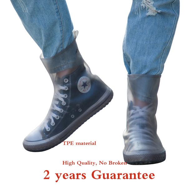 women man tpe integral mould waterproof reusable high rain shoe cover rain boot anti-skid dustproof shoes covers 220505, White;pink
women man tpe integral mould waterproof reusable high rain shoe cover rain boot anti-skid dustproof shoes covers 220505, White;pink