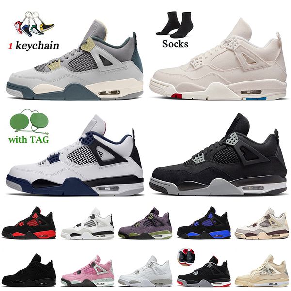 fashion women mens 4 basketball shoes with socks jumpman 4s craft military black canvas midnight navy canyon purple blue red thunder trainer
fashion women mens 4 basketball shoes with socks jumpman 4s craft military black canvas midnight navy canyon purple blue red thunder trainer