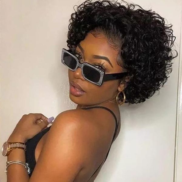 pixie cut lace curl transparent short curly human hair wigs for black women glueless afro curly wig, Black;brown
pixie cut lace curl transparent short curly human hair wigs for black women glueless afro curly wig, Black;brown