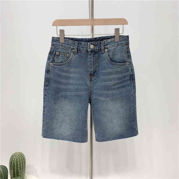 women's jeans d mojia's spring and summer trimming washing bicycle pants cowboy five point straight shorts, Blue
women's jeans d mojia's spring and summer trimming washing bicycle pants cowboy five point straight shorts, Blue