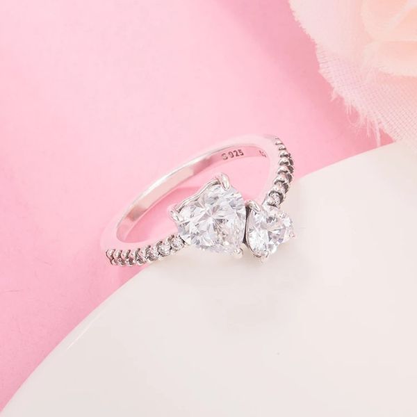 authentic 925 sterling silver ring double heart sparkling ring luxury for women 2022 girls fit pandora fashion jewelry 2022 new mother'
authentic 925 sterling silver ring double heart sparkling ring luxury for women 2022 girls fit pandora fashion jewelry 2022 new mother'