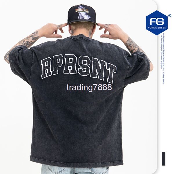 men's t-shirts fg menswear | spring and summer wash water american high street letter embroidery fashion brand loose short sleeve t-shi, White;black
men's t-shirts fg menswear | spring and summer wash water american high street letter embroidery fashion brand loose short sleeve t-shi, White;black