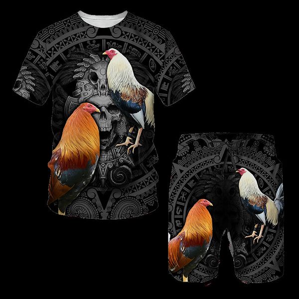 cool rooster hunting camo 3d print short sleeve t-shirt male shorts 2pc set men's tracksuits summer fashion men's clothing suit 22, Gray
cool rooster hunting camo 3d print short sleeve t-shirt male shorts 2pc set men's tracksuits summer fashion men's clothing suit 22, Gray