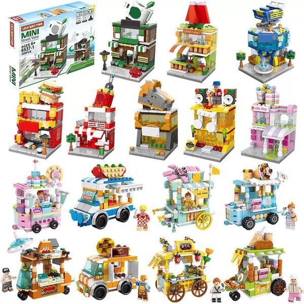 mini shop market street view sets model building blocks hamburger restaurant retail store creative architecture friend girl city
mini shop market street view sets model building blocks hamburger restaurant retail store creative architecture friend girl city