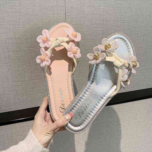 2022 summer flat crystal sandals women fashion casual flat retro sweet lady slippers summer beach shoes outdoor flip flops y220531, Black
2022 summer flat crystal sandals women fashion casual flat retro sweet lady slippers summer beach shoes outdoor flip flops y220531, Black