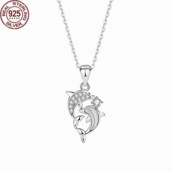 popular korean dolphin necklace women's s 925 sterling silver versatile white shell micro set clavicle chain light luxury high sense fe
popular korean dolphin necklace women's s 925 sterling silver versatile white shell micro set clavicle chain light luxury high sense fe