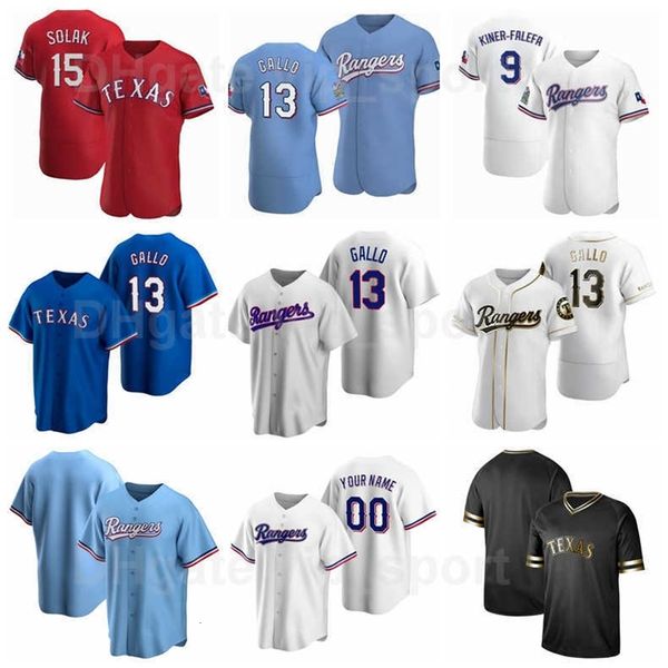 xflsp 13 joey gallo jersey baseball 9 isiah kiner-falefa 11 ronald guzman 30 nate lowe 15 nick solak 12 rougned odor custom name number, Black
xflsp 13 joey gallo jersey baseball 9 isiah kiner-falefa 11 ronald guzman 30 nate lowe 15 nick solak 12 rougned odor custom name number, Black