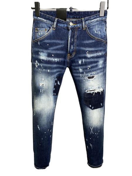 europe jeans men pencil pants casual cotton denim ripped distressed hole new fashion pants side pockets cargo 9827, Blue
europe jeans men pencil pants casual cotton denim ripped distressed hole new fashion pants side pockets cargo 9827, Blue
