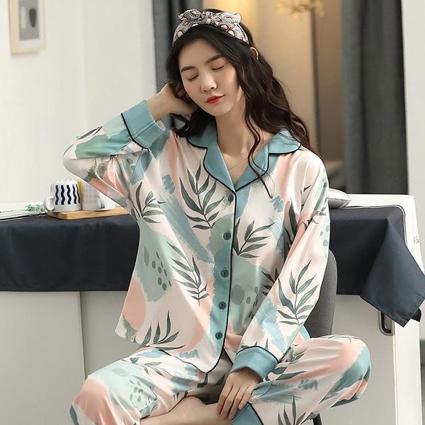 pajamas for women sleepwear spring pajama set turn down collar 100 cotton long sleeve casual female pijama home wear, Black;red
pajamas for women sleepwear spring pajama set turn down collar 100 cotton long sleeve casual female pijama home wear, Black;red