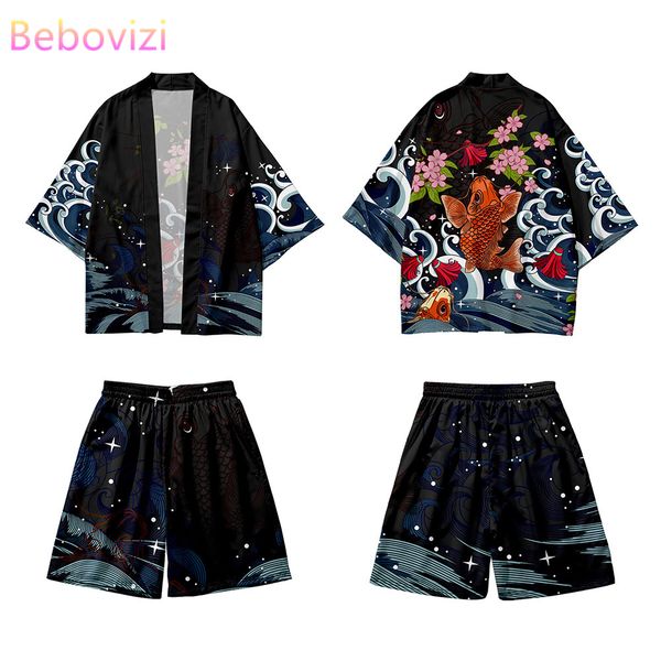 harajuku carp print cardigan haori cosplay kimono shorts sets japanese traditional clothes shirt women men two-piece suit yukata, Red
harajuku carp print cardigan haori cosplay kimono shorts sets japanese traditional clothes shirt women men two-piece suit yukata, Red