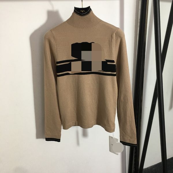 719 2022 milan runway autumn summer brand same style sweater long sleeve crew neck striped pullover yellow white womens yl, White;black
719 2022 milan runway autumn summer brand same style sweater long sleeve crew neck striped pullover yellow white womens yl, White;black