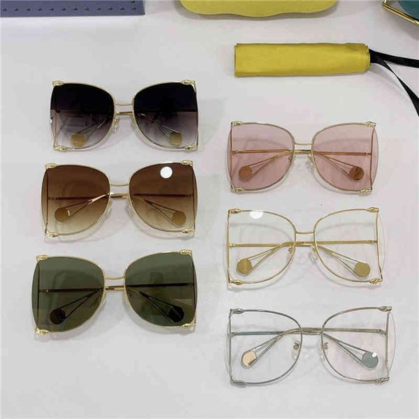 sunglasses g's fashion large frame a-frame covers face and shows thin star sunglasses of the same type gg0252 x4ng, White;black
sunglasses g's fashion large frame a-frame covers face and shows thin star sunglasses of the same type gg0252 x4ng, White;black