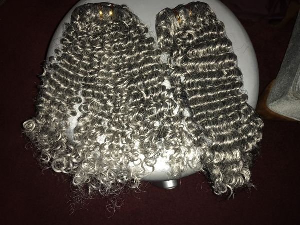 gray human hair clip in hair extension " 7pcs full set 3pcs lot 100g/pack salt and pepper silver grey hairpiece ship, Black;brown
gray human hair clip in hair extension " 7pcs full set 3pcs lot 100g/pack salt and pepper silver grey hairpiece ship, Black;brown