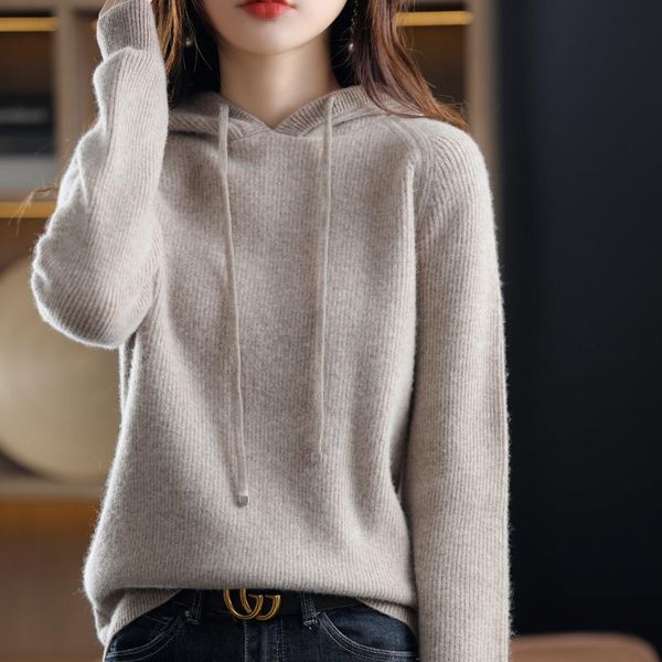 women's sweaters cashmere sweater women's 100% pure wool hooded collar pullover ladies fashion plus size warm knitted bottoming sh, White;black
women's sweaters cashmere sweater women's 100% pure wool hooded collar pullover ladies fashion plus size warm knitted bottoming sh, White;black