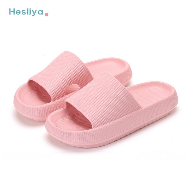 home slippers thick platform bathroom cloud non-slip flip flops women sandals fashion soft sole eva indoor slides 220408, Black
home slippers thick platform bathroom cloud non-slip flip flops women sandals fashion soft sole eva indoor slides 220408, Black
