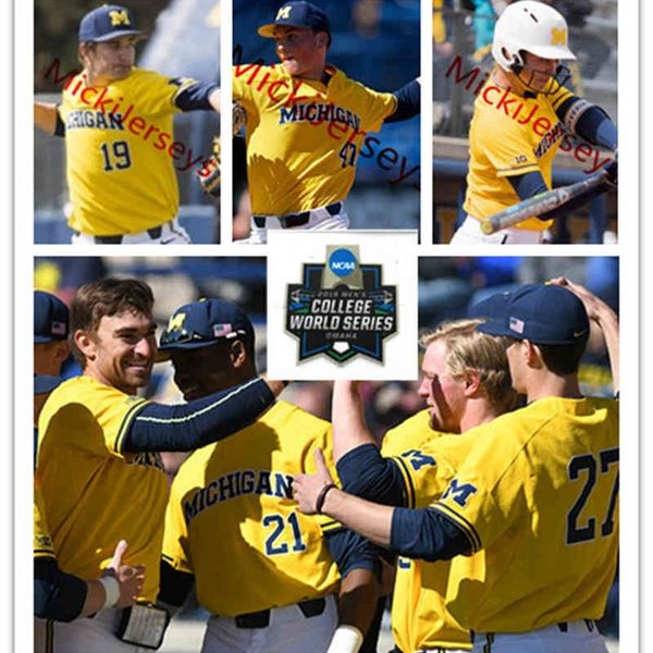 668 college michigan wolverines baseball jersey a.rennardd jim abbott don lund bill an erik bakichmiles lewis jord brewer jimmy kerr b.larki, Black
668 college michigan wolverines baseball jersey a.rennardd jim abbott don lund bill an erik bakichmiles lewis jord brewer jimmy kerr b.larki, Black