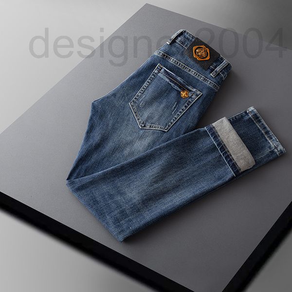men's jeans designer light luxury high-end beetle decoration men's jeans elastic comfortable spring and autumn straight slim pants, Blue
men's jeans designer light luxury high-end beetle decoration men's jeans elastic comfortable spring and autumn straight slim pants, Blue