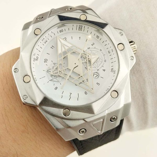 mens watch 42mm quartz mechanical movement rubber strap watches men waterproof wristwatches montre de luxe, Slivery;brown
mens watch 42mm quartz mechanical movement rubber strap watches men waterproof wristwatches montre de luxe, Slivery;brown
