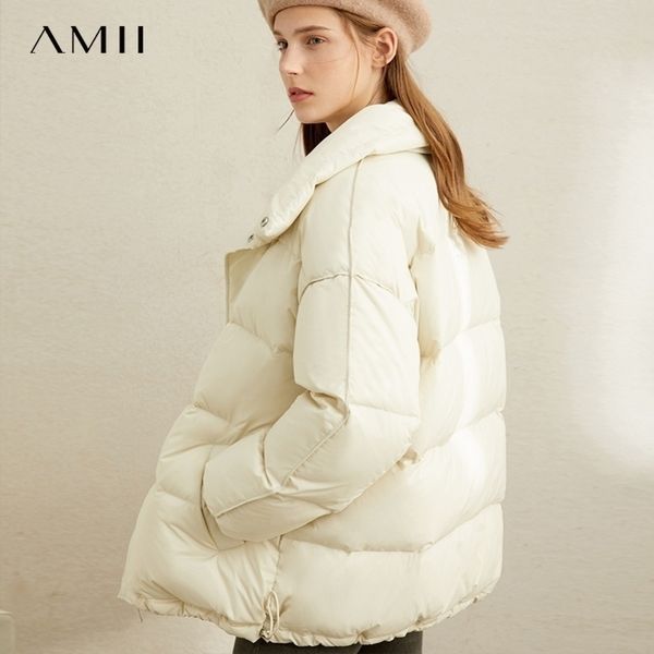 amii winter european station 90% white duck down solid coat female winter garment warm short bread coat 11940599 y201026, Black
amii winter european station 90% white duck down solid coat female winter garment warm short bread coat 11940599 y201026, Black