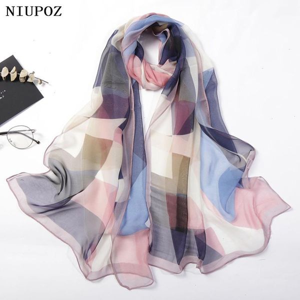 women foulard colorful wraps geometric elegant chiffon georgette bandana scarf summer beach silk feelingtravel sun protection thin, Blue;gray
women foulard colorful wraps geometric elegant chiffon georgette bandana scarf summer beach silk feelingtravel sun protection thin, Blue;gray