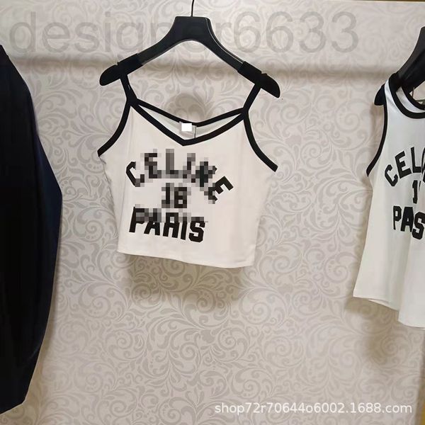 women's tanks & camis designer saijia spring and summer black white color matching embroidery large short sleeveless suspender slim fit
women's tanks & camis designer saijia spring and summer black white color matching embroidery large short sleeveless suspender slim fit