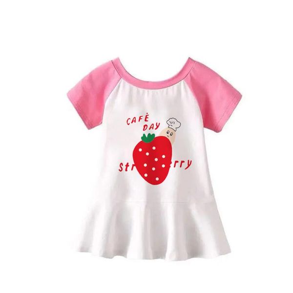 girl's dresses children's clothing summer products girl short sleeve t-shirt princess dress 1-7t child baby cute cartoon ruffle, Red;yellow
girl's dresses children's clothing summer products girl short sleeve t-shirt princess dress 1-7t child baby cute cartoon ruffle, Red;yellow