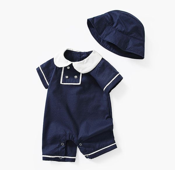 summer infant kids romper toddler girls doll lapel short sleeve jumpsuits preppy style baby climb clothing q6903, Blue
summer infant kids romper toddler girls doll lapel short sleeve jumpsuits preppy style baby climb clothing q6903, Blue