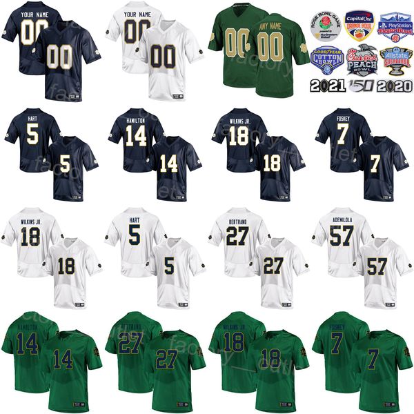 ncaa football notre dame fighting irish college jersey 27 jd bertrand 5 cam hart 14 kyle hamilton 7 isaiah foskey 57 jayson ademilola team c, Black
ncaa football notre dame fighting irish college jersey 27 jd bertrand 5 cam hart 14 kyle hamilton 7 isaiah foskey 57 jayson ademilola team c, Black