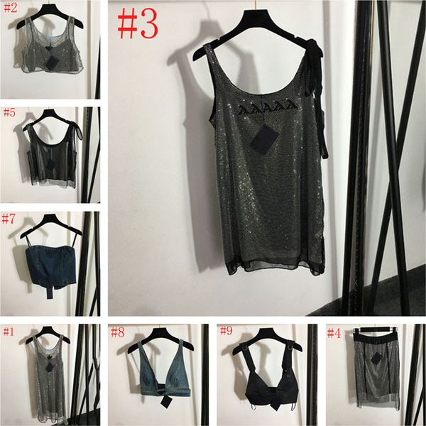 designer badge dresses vest for women letter print shiny party dress ladies denim, Black;gray
designer badge dresses vest for women letter print shiny party dress ladies denim, Black;gray