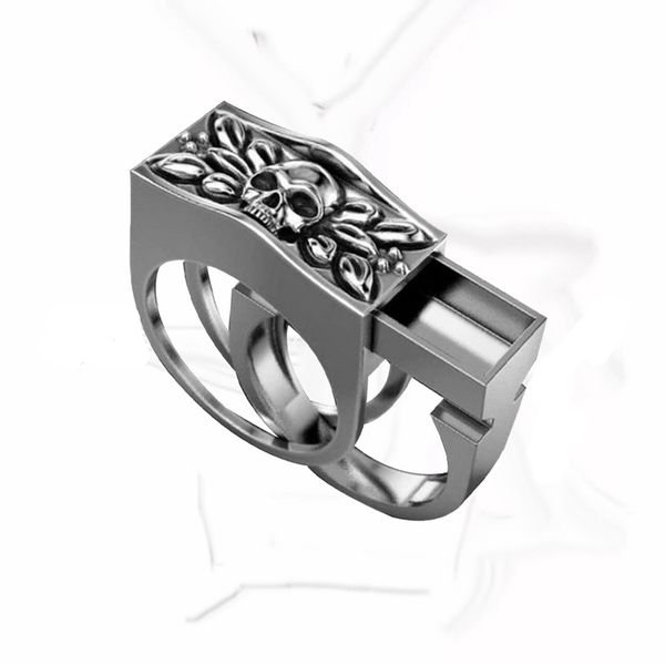 12pcs new fashion creative skull head band rings punk style for men & women birthday party jewelry g-96, Silver
12pcs new fashion creative skull head band rings punk style for men & women birthday party jewelry g-96, Silver