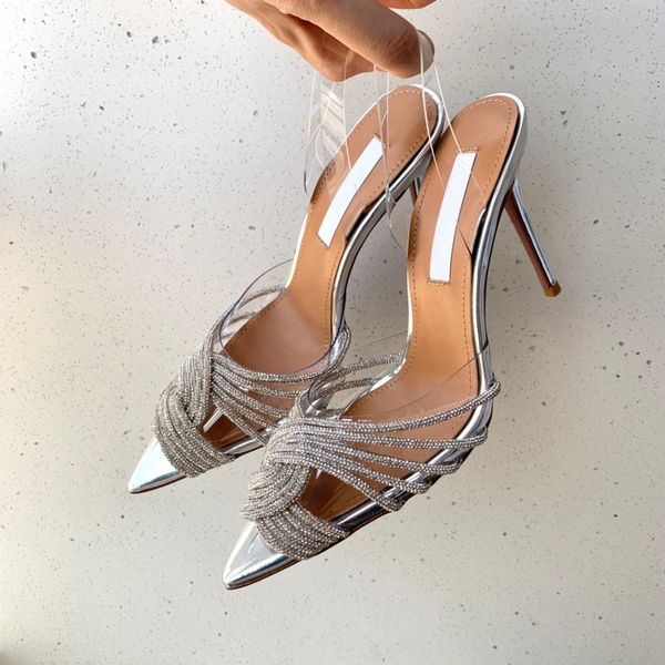 casual designer summer women sandals shoes pvc leather pointy toe crystal strappy high heels stiletto stripper zapatos mujer sandalias, Black
casual designer summer women sandals shoes pvc leather pointy toe crystal strappy high heels stiletto stripper zapatos mujer sandalias, Black