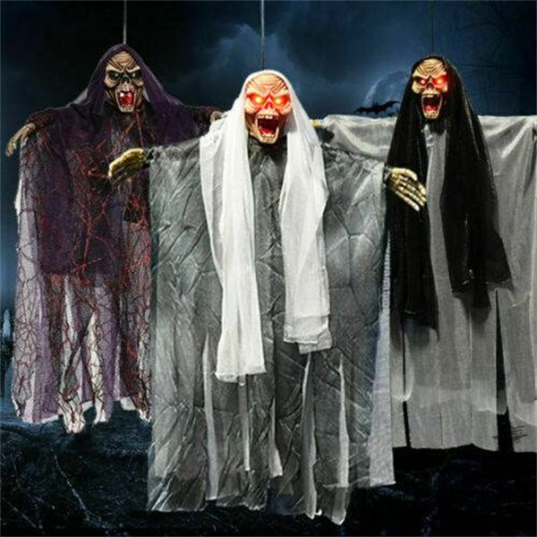 festive & party supplies halloween ghost hanging decorations home skull props scary creepy voice control
festive & party supplies halloween ghost hanging decorations home skull props scary creepy voice control