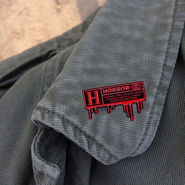 halloween headstone city rated h for horror enamel brooch pin brooches lapel pins badge jacket jewelry accessories fashion gifts, Blue
halloween headstone city rated h for horror enamel brooch pin brooches lapel pins badge jacket jewelry accessories fashion gifts, Blue
