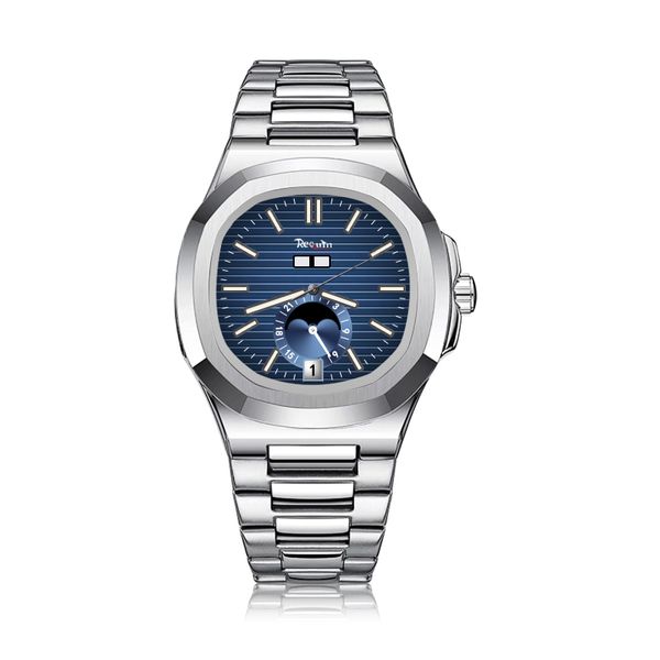 2022 men's automatic mechanical luxury watch 5726/1a-014 silver white stainless steel case nautilus moon phase calendar wristwatches bl, Slivery;brown
2022 men's automatic mechanical luxury watch 5726/1a-014 silver white stainless steel case nautilus moon phase calendar wristwatches bl, Slivery;brown