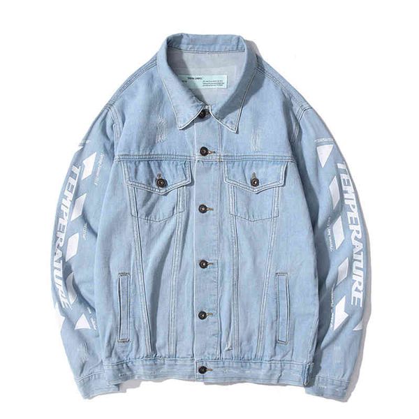 spring autumn new arm slogans worn bone breaking printed denim men women2022 luxury br fashion design all-match men's and women's, Black
spring autumn new arm slogans worn bone breaking printed denim men women2022 luxury br fashion design all-match men's and women's, Black