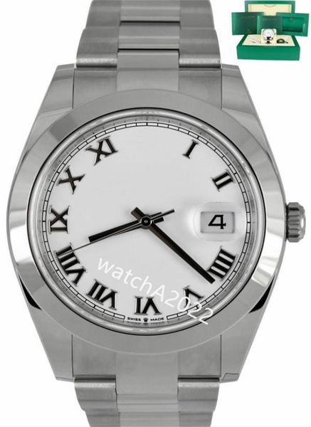 zp mens watch white roman numerals 126300 41mm smooth date watches stainless steel asia mechanical luxury men wristwatches, Slivery;brown
zp mens watch white roman numerals 126300 41mm smooth date watches stainless steel asia mechanical luxury men wristwatches, Slivery;brown