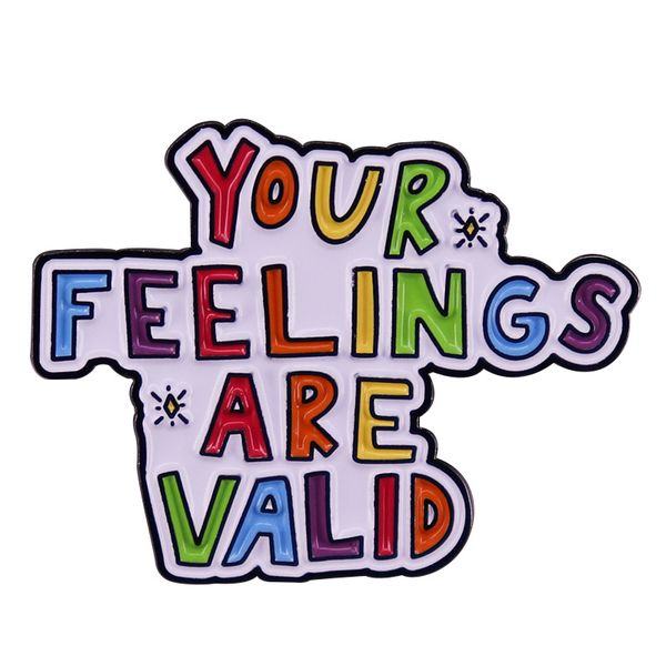 lgbt pride rainbow your feelings are valid lapel pins for backpack enamel pins brooches for clothes briefcase badges accessories, Blue
lgbt pride rainbow your feelings are valid lapel pins for backpack enamel pins brooches for clothes briefcase badges accessories, Blue
