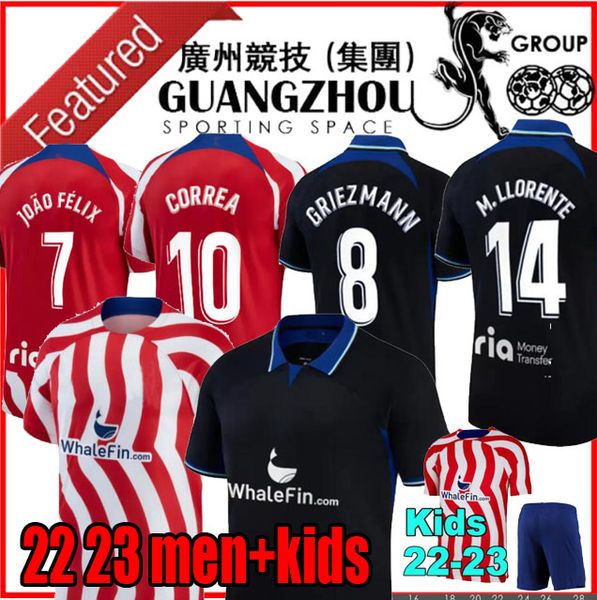 soccer jerseys 22 23 joao felix home 2022 2023 m. llorente correa camiseta football shirts uniforms away kids kit griezmann r. de paul cunha, Black;yellow
soccer jerseys 22 23 joao felix home 2022 2023 m. llorente correa camiseta football shirts uniforms away kids kit griezmann r. de paul cunha, Black;yellow