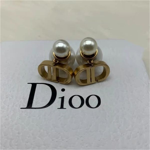 2022 fashion 20% off designer jewelry d letter pearl female di family baby same temperament trend s925 silver needle earrings, Golden
2022 fashion 20% off designer jewelry d letter pearl female di family baby same temperament trend s925 silver needle earrings, Golden