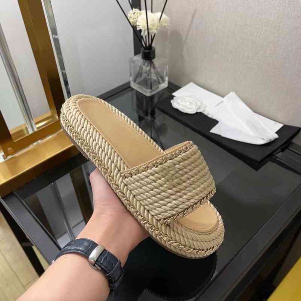 slippers women's summer slippers beach shoes outdoor linen woven women's open toe increased waist, Black
slippers women's summer slippers beach shoes outdoor linen woven women's open toe increased waist, Black