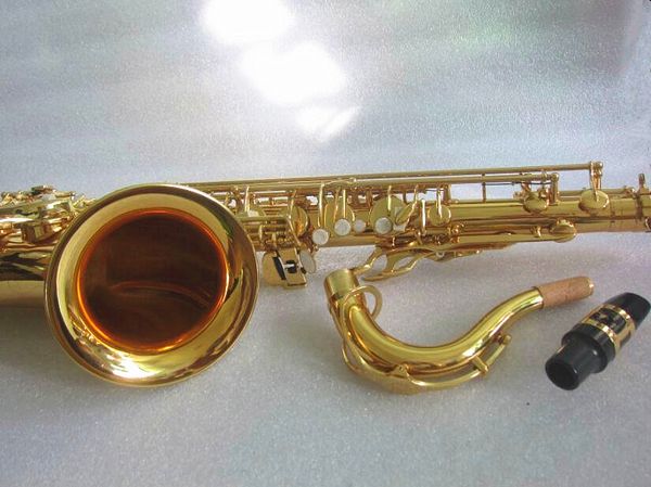 new tenor saxophone b flat lacquered gold musical instrument tenor saxophone professional with case
new tenor saxophone b flat lacquered gold musical instrument tenor saxophone professional with case