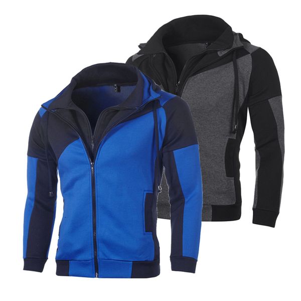 winter sports jacket men's sweatshirt fitness sports coat hooded zipper gym clothing training sportswear jogging running jackets, Black
winter sports jacket men's sweatshirt fitness sports coat hooded zipper gym clothing training sportswear jogging running jackets, Black