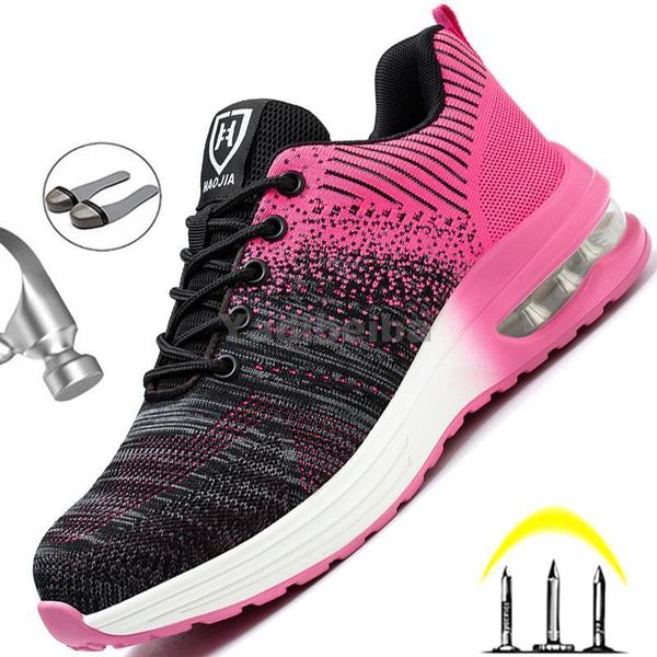 lightweight safety shoes women men work sneakers steel toe shoes air cushion indestructible safety boots anti-smash work shoes 220817, Black;brown
lightweight safety shoes women men work sneakers steel toe shoes air cushion indestructible safety boots anti-smash work shoes 220817, Black;brown