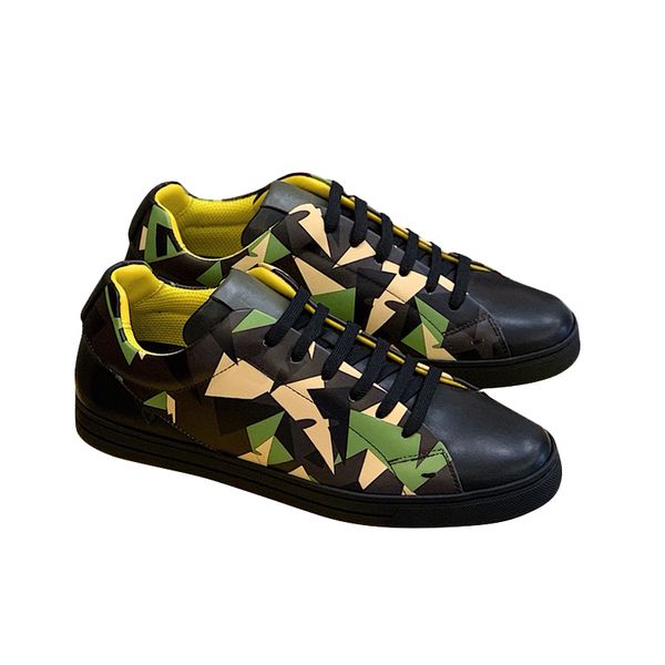 2023 autumn winter new camouflage men's shoes lace up flat bottom fashion leather casual sneakers size 38-45, Black
2023 autumn winter new camouflage men's shoes lace up flat bottom fashion leather casual sneakers size 38-45, Black