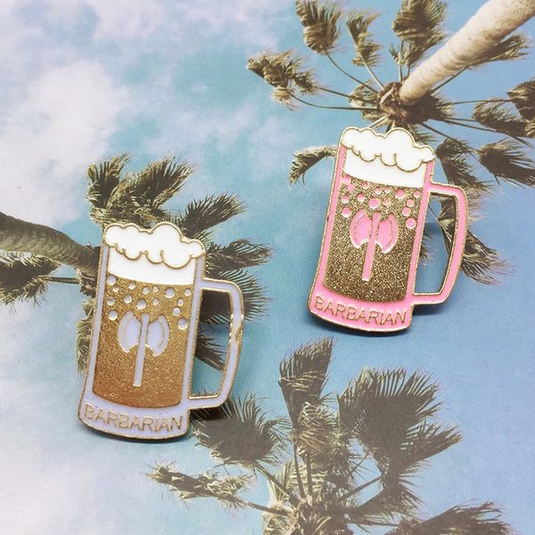 european and american creative fashion badge cartoon golden beer cup brooch personalized jewelry cowboy jacket accessories, Blue
european and american creative fashion badge cartoon golden beer cup brooch personalized jewelry cowboy jacket accessories, Blue
