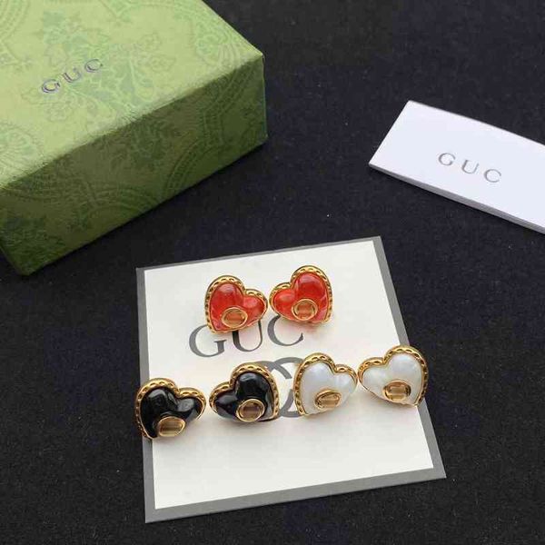 new fashion peach heart drop enamel earrings women's 925 silver needle simple and versatile earrings jewelry, Golden
new fashion peach heart drop enamel earrings women's 925 silver needle simple and versatile earrings jewelry, Golden